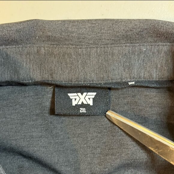 PXG Parsons Xtreme Golf Performance Everyday Luxe Long Sleeve Polo Shirt Men 2XL - Picture 4 of 10